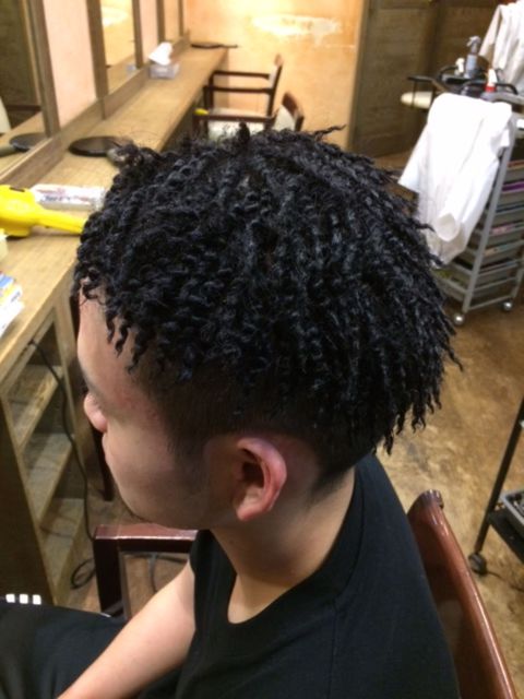 針金パーマ