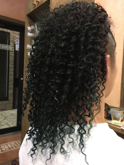 スパイラルパーマ